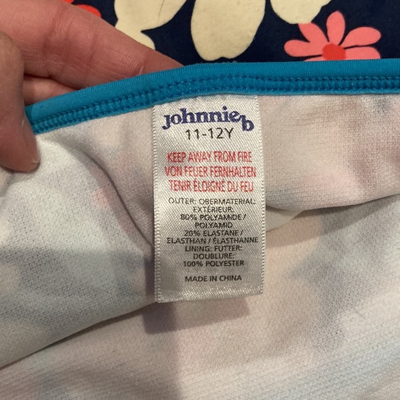 JOHNNIE B (Mini Boden) 11-12 Flower Power Boy Shorts Swim Shorts - Picture 4 of 5